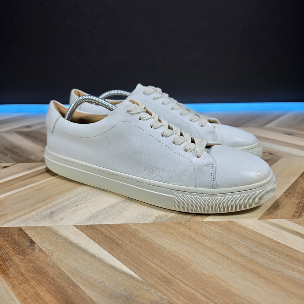 Thursday Premier Low Top Men 12 White Leather Minimalist Casual Sneakers Shoes
